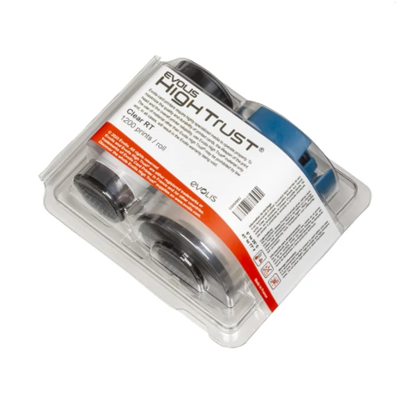 RTCL100NAAA Evolis clear retransfer film